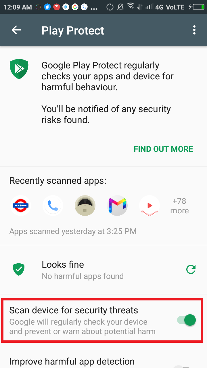 google play protect Khelo Jeeto